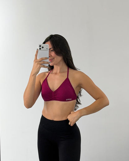 Icon Bra Plum